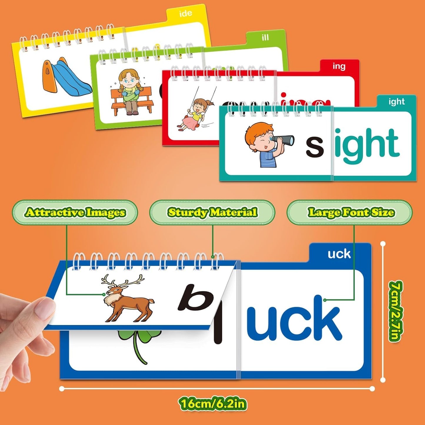 Fun Phonics 30-Flip Books